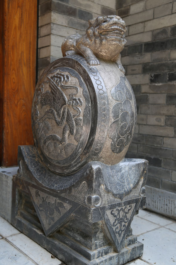 西安院子建筑馆—门墩_西安众力沥青有限公司
